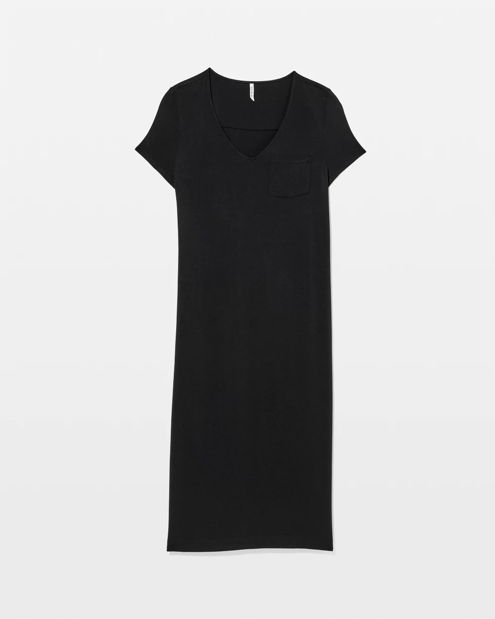 Short Sleeve Long Sleepshirt - BLACK | Soma outlet