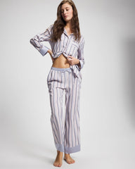 Pajama Pants - RELAX STRIPE BLUE OPAL | Soma for sale