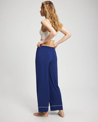 Solid Piped Pajama Pant - MAJESTY BLUE | Soma outlet