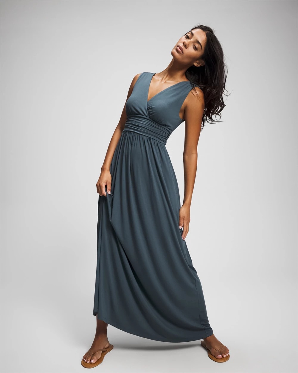 Goddess Maxi Bra Dress - PETROL | Soma on sale