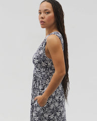 Goddess Maxi Bra Dress - TROPIC TILES NAVY COCO | Soma outlet