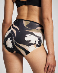 Modern Brief Panty - MYSTIC BLOOMS MINI BLACK | Soma discount