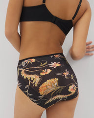 Modern Brief Panty - JAIPUR FLORAL BLACK | Soma sale