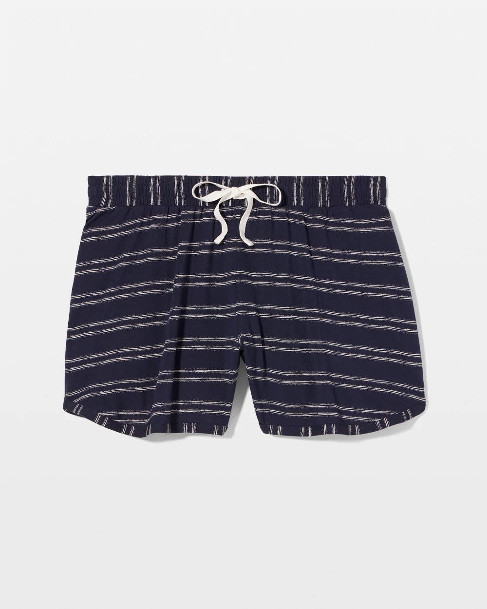 Curved Hem Pajama Shorts - BOHO STRIPE NAVY | Soma outlet