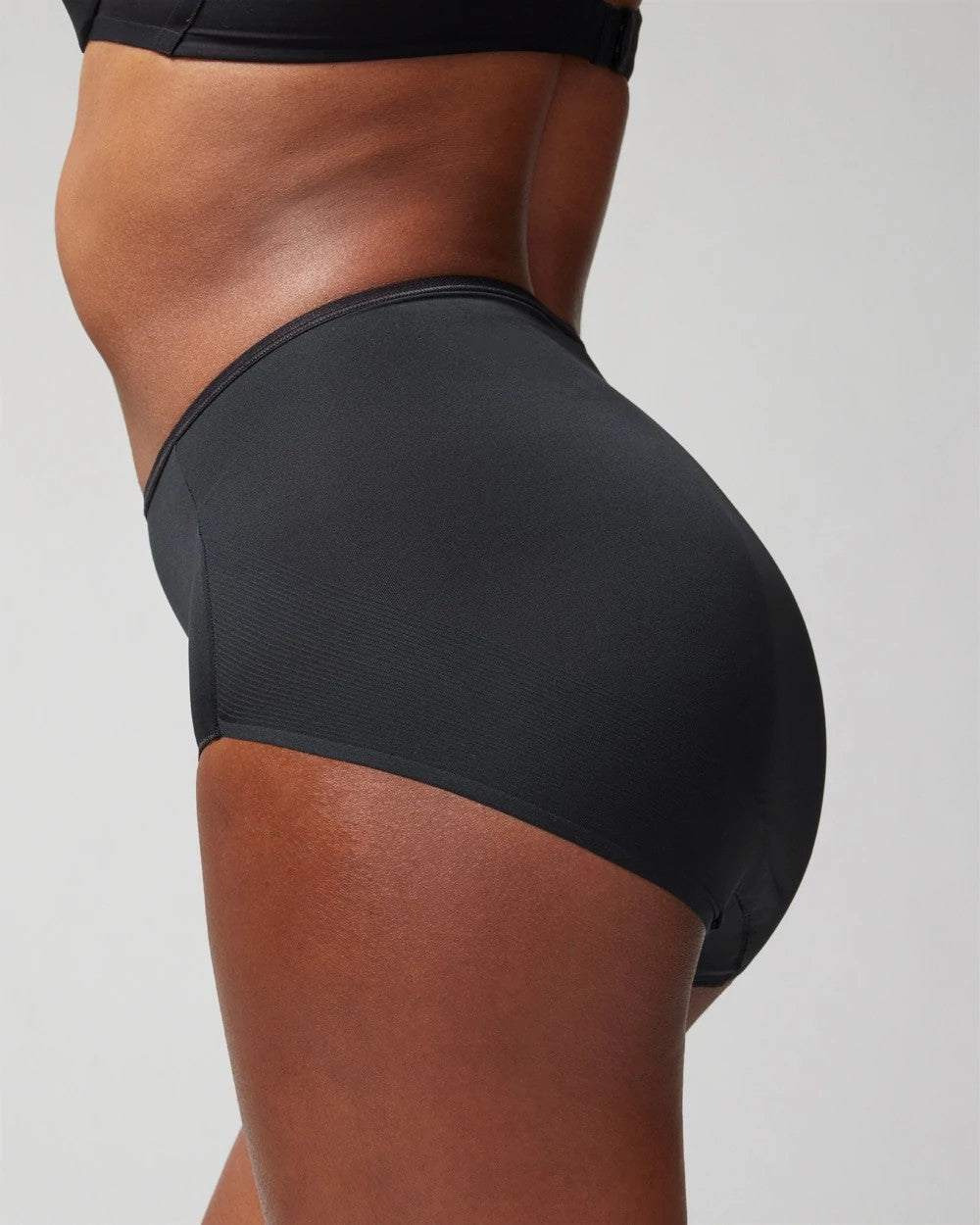 High-Waist Brief Panty - BLACK | Soma on sale