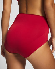 High-Waist Brief Panty - PAINT THE TOWN RED | Soma on sale
