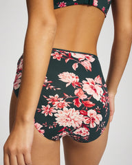 Tummy Modern Brief Panty with Lace - COTTAGE FLORAL MINI GREEN | Soma sale