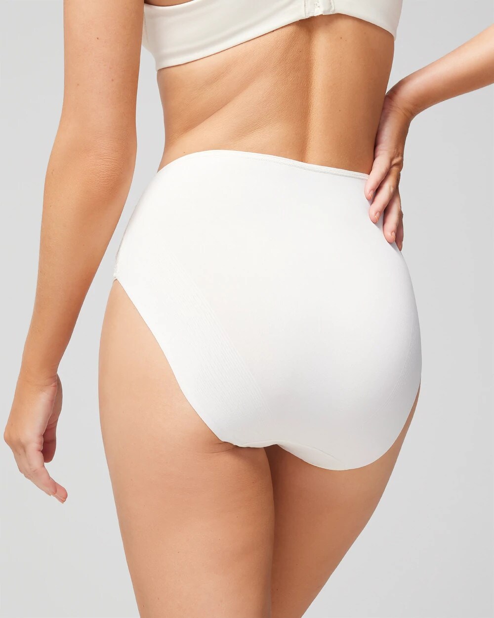 Modern Brief Panty with Lace - IVORY | Soma near me