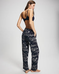 Printed Pajama Pant - COSMIC BALLET NAVY | Soma on sale