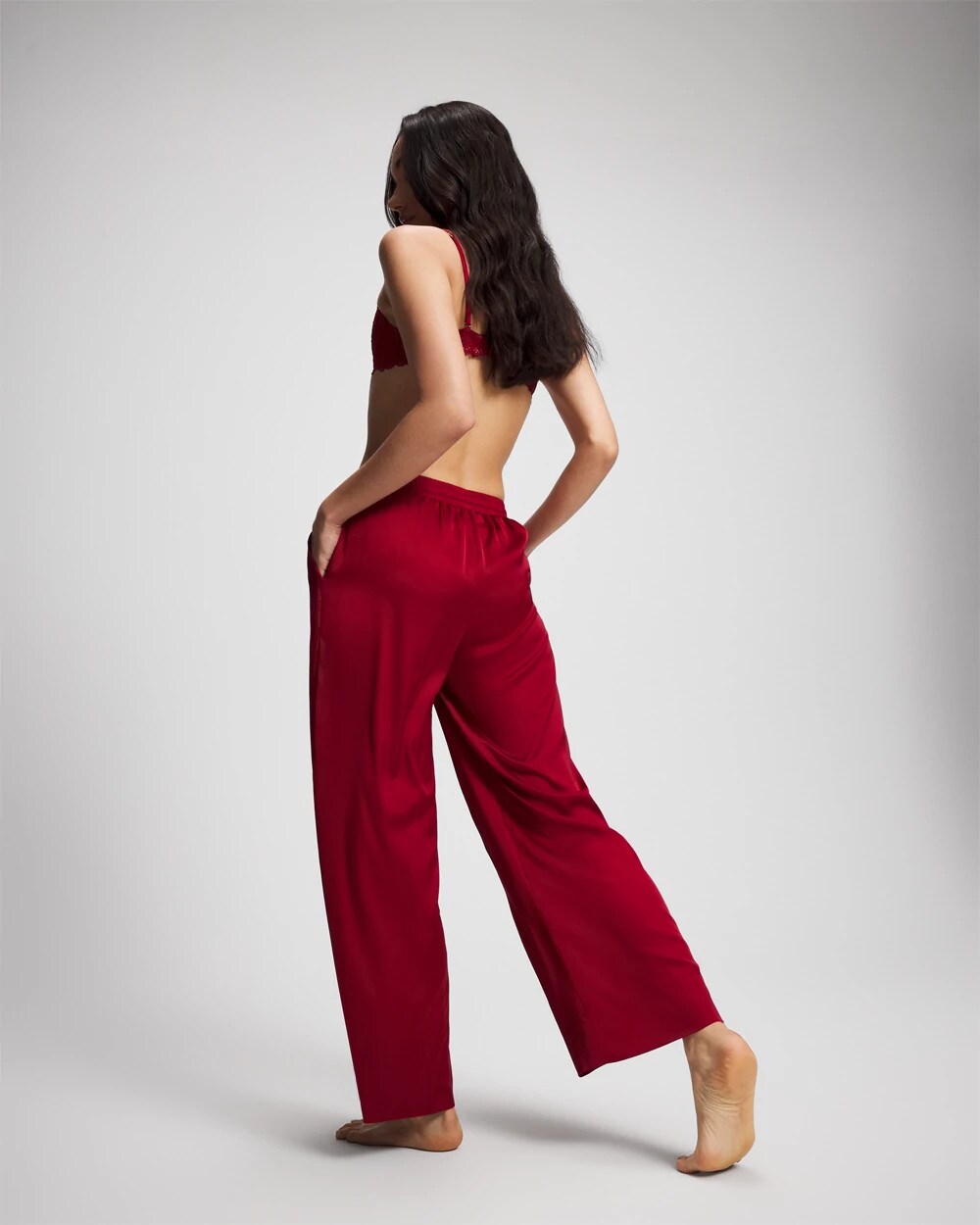Pajama Pants - PAINT THE TOWN RED | Soma discount