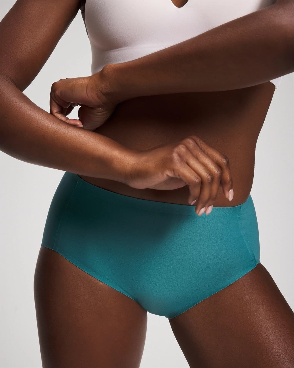 Soft Stretch Modern Brief Panty - CERULEAN TEAL | Soma sale