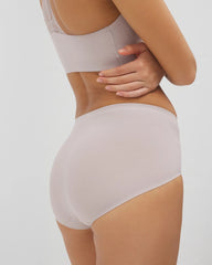 Enbliss Soft Stretch Modern Brief Panty - GRAY GLASS | Soma Online