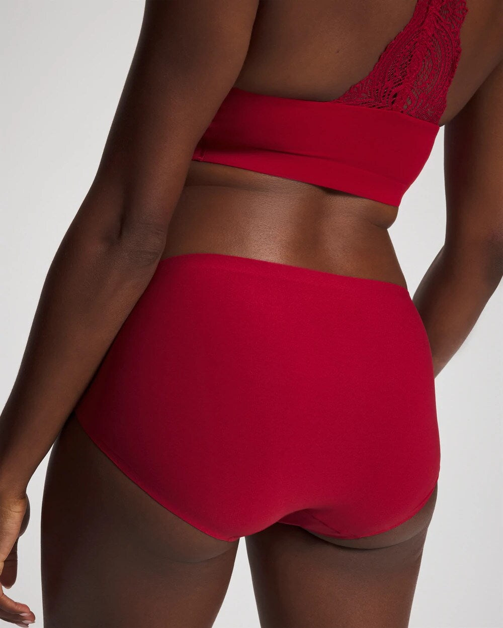 Soft Stretch Modern Brief Panty - PAINT THE TOWN RED | Soma outlet