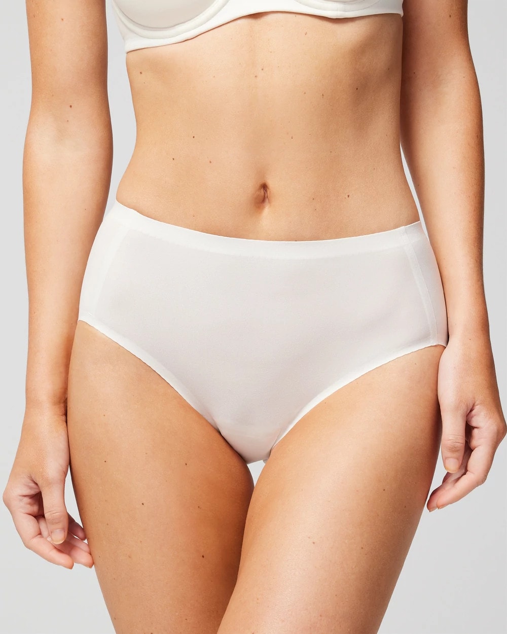 Soft Stretch Modern Brief Panty - IVORY | Soma on sale