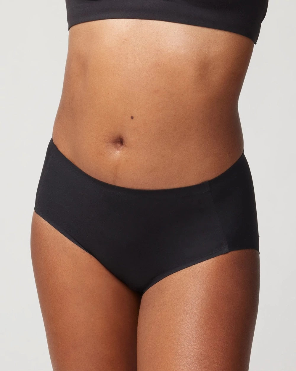 Soft Stretch Modern Brief Panty - BLACK | Soma Online