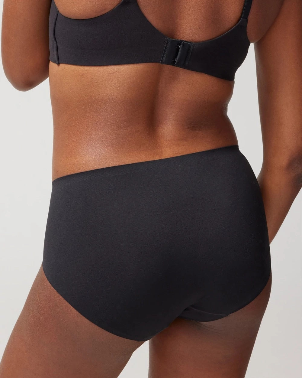 Soft Stretch Modern Brief Panty - BLACK | Soma Online