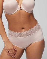 Brief Panty with Enchanting Lace - ADOBE ROSE | Soma on sale
