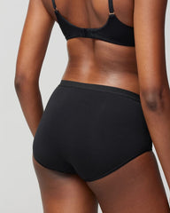 Cotton Modern Brief Panty - BLACK | Soma outlet