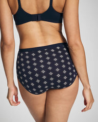 Cotton Modern Brief Panty - BELLE FOULARD MINI NAVY | Soma sale