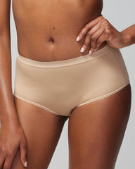 Cotton Modern Brief Panty - WARM AMBER | Soma Online