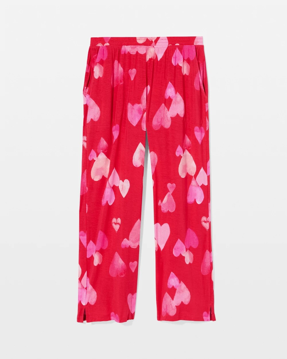 Cropped Pajama Pants - WHOLE LOTTA LOVE RED | Soma for sale