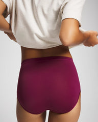 Modern Brief Panty - POMEGRANATE WINE | Soma Online