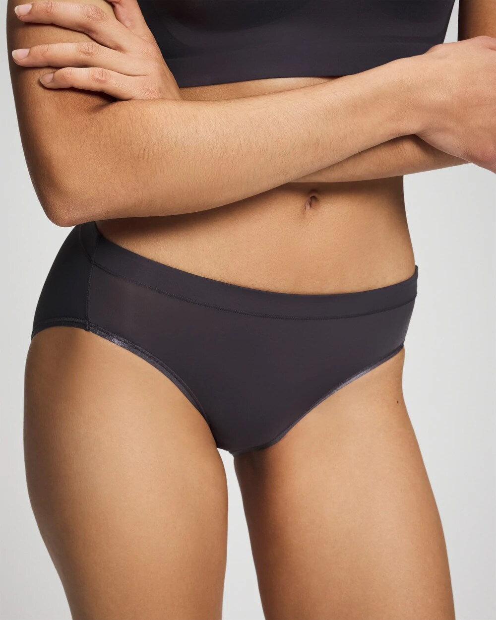 High-Leg Brief Panty - GRAY INK | Soma for sale