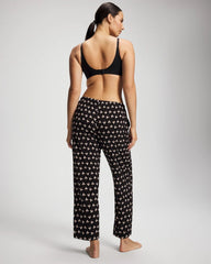Ankle Pajama Pant - PEACEFUL PETALS BLACK | Soma on sale
