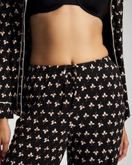 Ankle Pajama Pant - PEACEFUL PETALS BLACK | Soma on sale