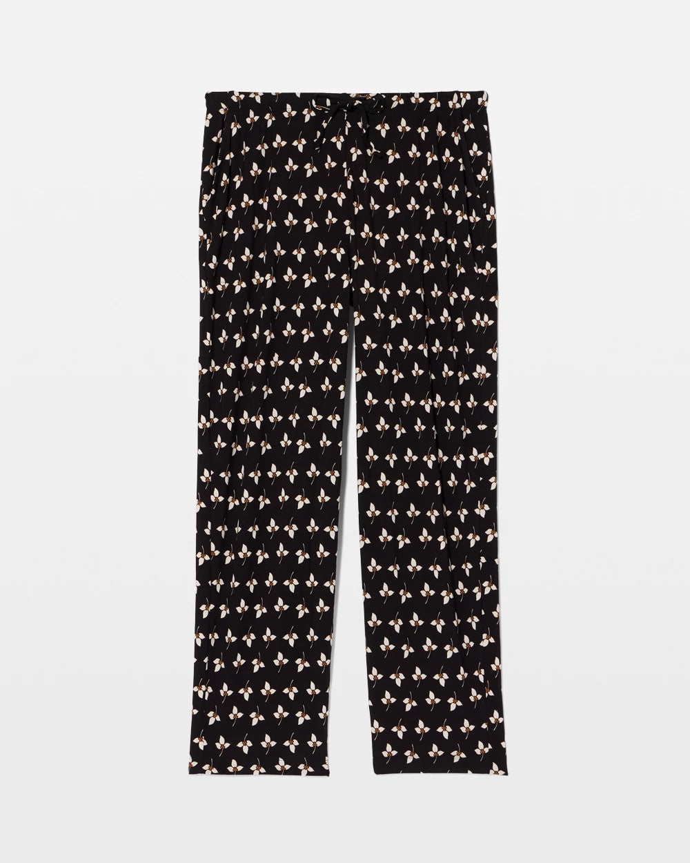 Ankle Pajama Pant - PEACEFUL PETALS BLACK | Soma on sale