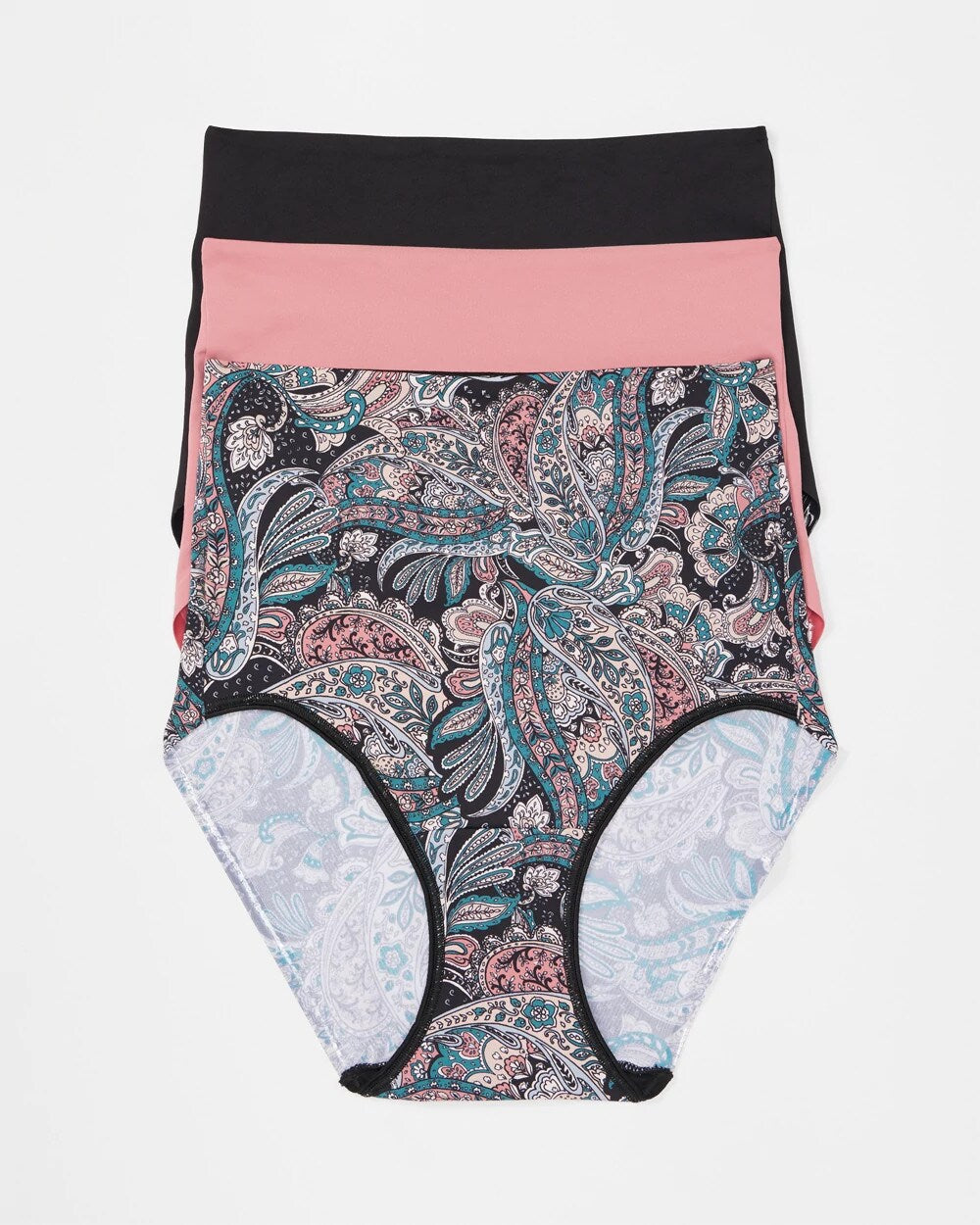 Tummy High-Waist Brief Panty 3 Pack - REGAL PAISLEY MULTI PACK | Soma sale