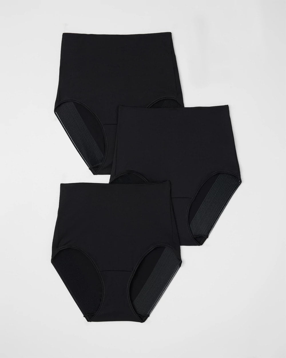 Tummy High-Waist Brief Panty 3 Pack - BLACK MULTI PACK | Soma near me