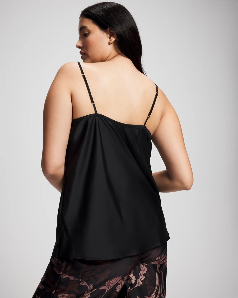 Double Strap Camisole - BLACK | Soma for sale