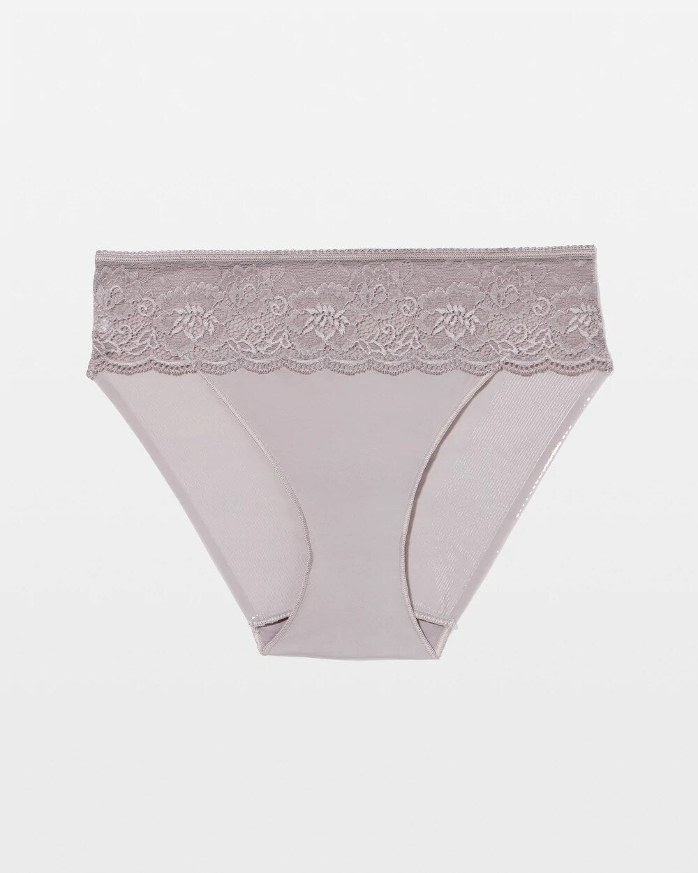Edge Hipster Panty with Lace - MINERAL GRAY | Soma for sale