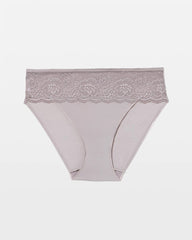 Edge Hipster Panty with Lace - MINERAL GRAY | Soma for sale