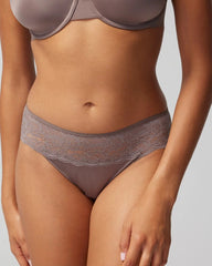 Hipster Panty with Lace - MOCHACCINO | Soma on sale