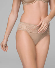 Hipster Panty with Lace - WARM AMBER | Soma discount