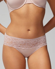 Hipster Panty with Lace - ADOBE ROSE | Soma near me