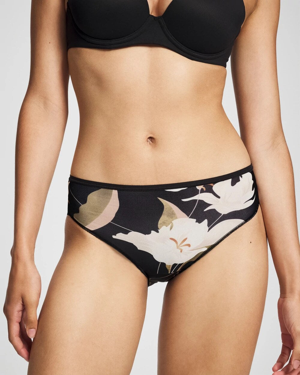 Edge Hipster Panty - MYSTIC BLOOMS MINI BLACK | Soma discount