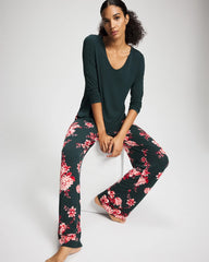 Classic Long Sleeve Pajama Top - GREEN JOLIE | Soma discount