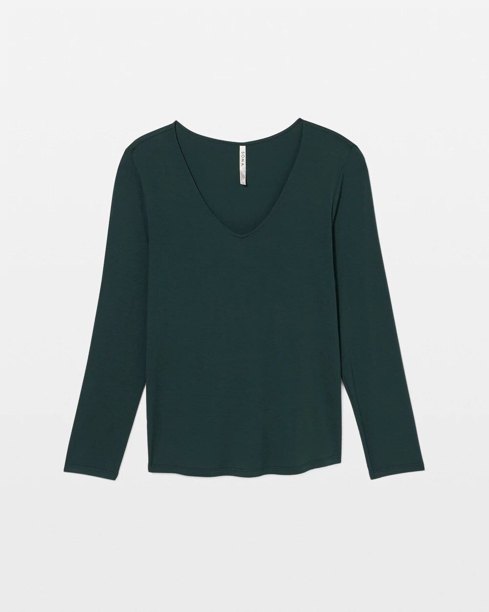 Classic Long Sleeve Pajama Top - GREEN JOLIE | Soma discount