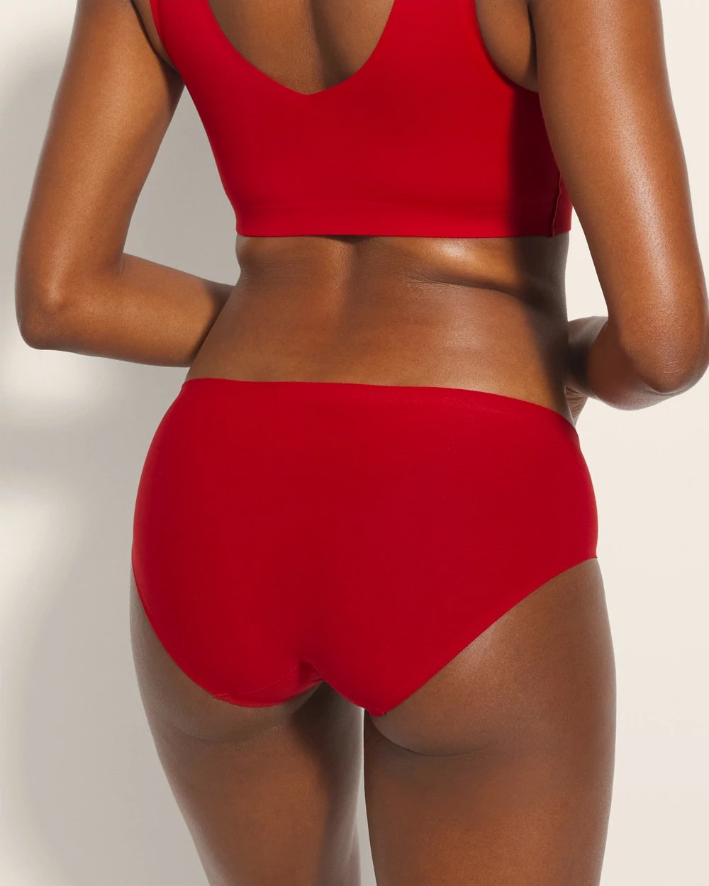 Soft Stretch Hipster Panty - PAINT THE TOWN RED | Soma on sale