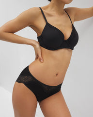 Embraceable Hipster Panty Crochet Lace - BLACK | Soma sale