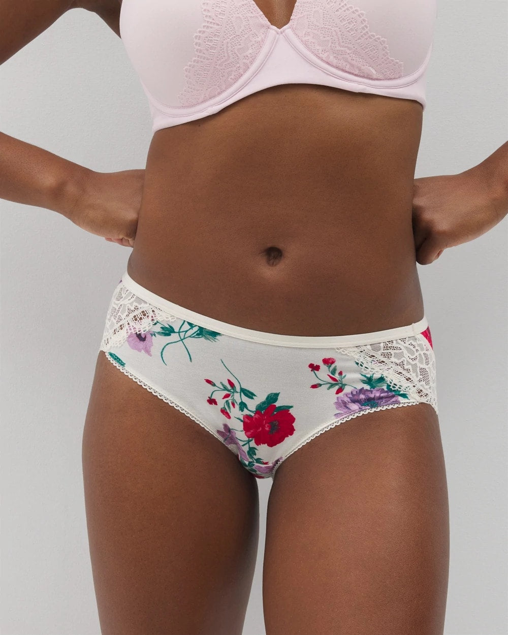 Hipster Panty with Enchanting Lace - RHAPSODY FLORA M SUGAR | Soma near me