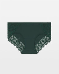 Hipster Panty with Enchanting Lace - LUSH EMERALD | Soma near me