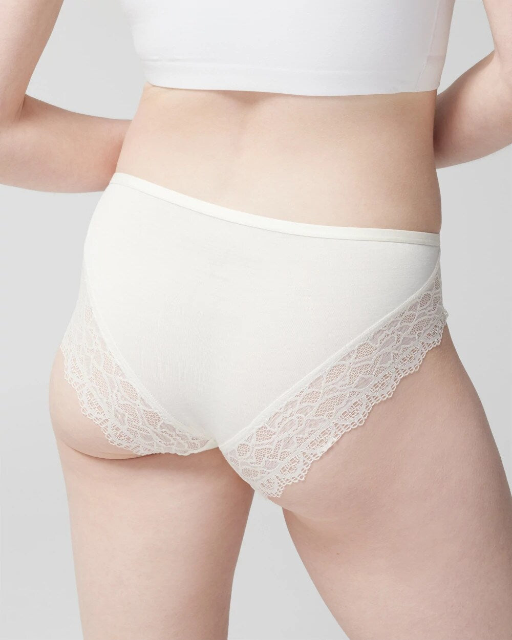 Hipster Panty with Enchanting Lace - IVORY | Soma near me