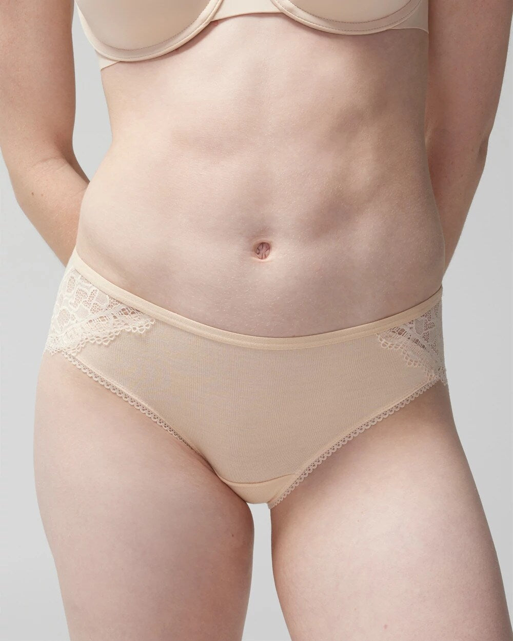 Hipster Panty with Enchanting Lace - PALE SAND | Soma on sale