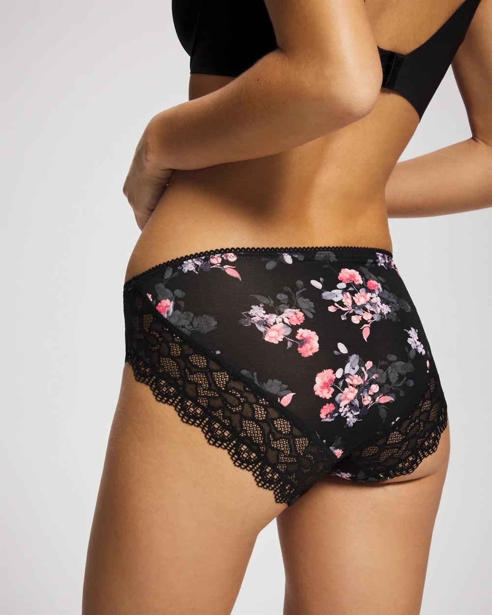 Lace Hipster - FLORAL DREAMS BLACK MINI | Soma near me
