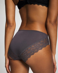 Lace Hipster - GRAY INK | Soma on sale
