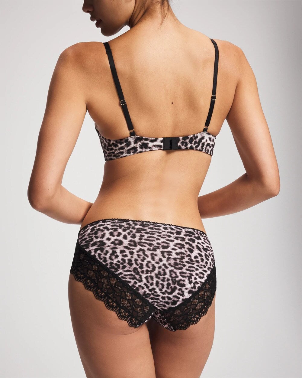 Lace Hipster - DIVINE LEOPARD MINI TAUPE | Soma on sale